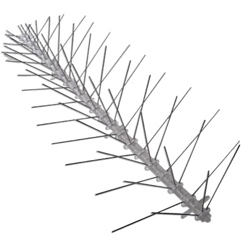 Bird spikes - stainless steel - 8" x 10'