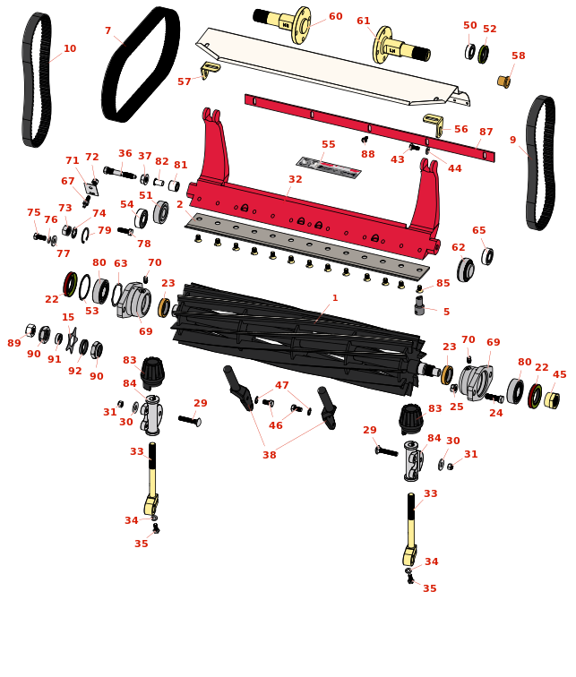 Toro Greensmaster 1000 Reel & Bedknife