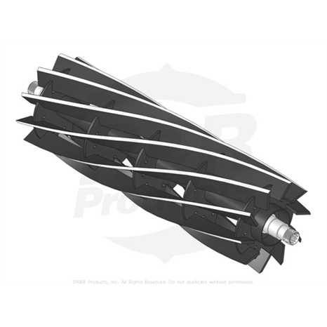 Reel - 10 blade - internal splines