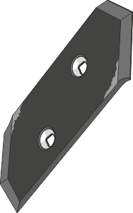 Schaarpunt 120x15 - rechts passend voor ER.MO GS11D-CA003AD