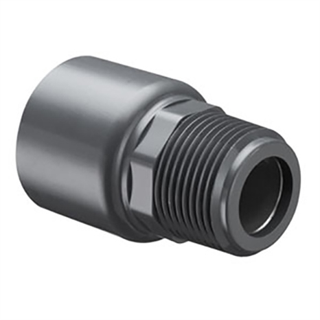 1/2 pvc reinforced male adapter rmptxso