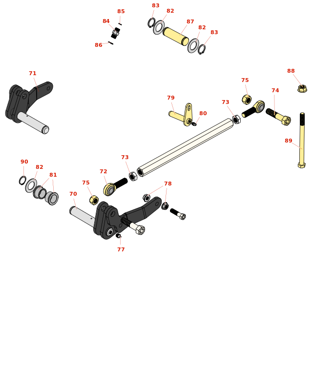 Toro Groundsmaster 360 Lift Shaft