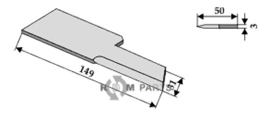 RDM Parts Gegenmesser