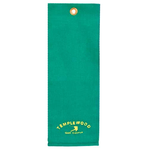 Personalized cotton tee towel - green (12)