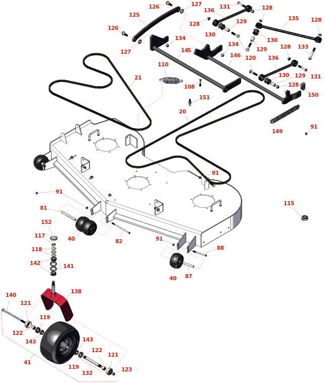 Toro Z Master Professional 5000 60in Rotary Deck