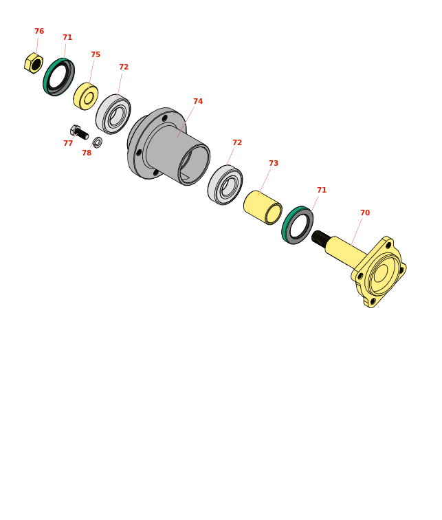 Toro Greensmaster 1018 Rear Drum