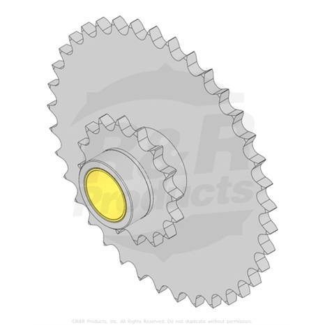 Sprocket - int. 37-16 tooth