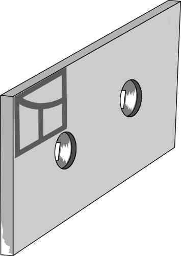 Zool - rechts passend voor Fiskars 950 03736