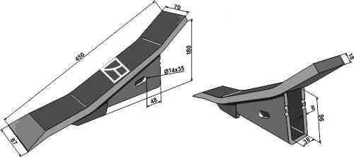 Share fitting for Alpego MKOA00165-E05610