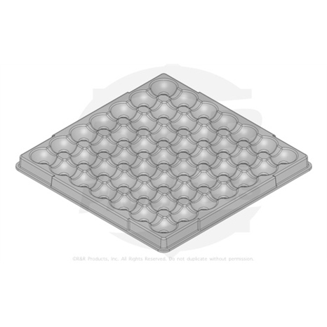 Plastic ball tray - 140 ball