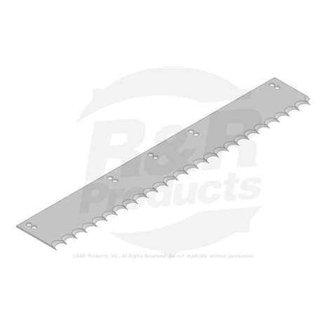 CUT-OFF BLADE - 18 SERRATED (19-1/2 LONG)