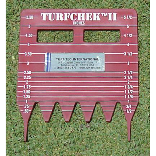 Turfcheck ii rough grass height of cut gauge