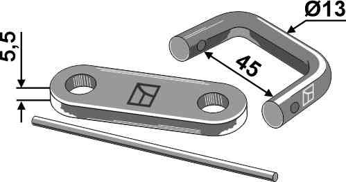 Kettingverbinding Ø13