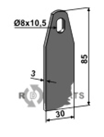 RDM Parts Vertikuteermes