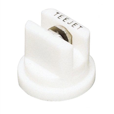 Teejet visiflo flat spray nozzle - 110 degree white stainless steel