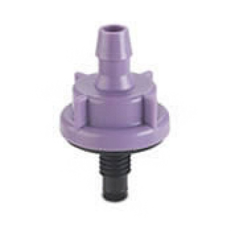 Rain bird pressure-compensating module - violet 7gph 10-32 thread x barb