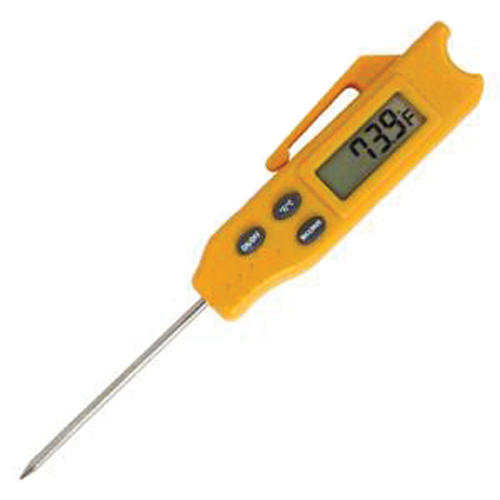 Pocket digital thermometer (f) and (c)