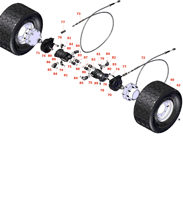 Toro Groundsmaster 4500-D Front Drive and Brake