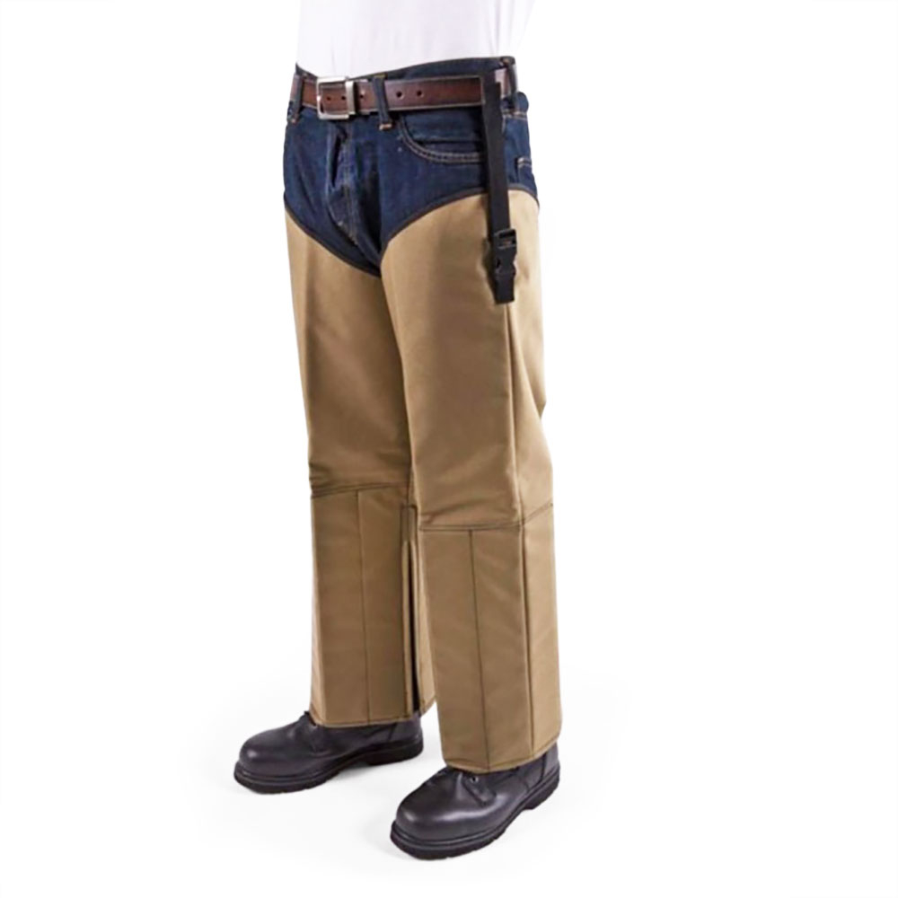 Crackshot snake chapz - 34-36 inseam - khaki tan