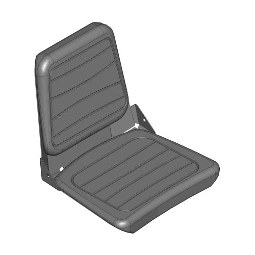 Seat - universal - black