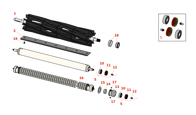 Brouwer Greensmower Reel & Bedknife