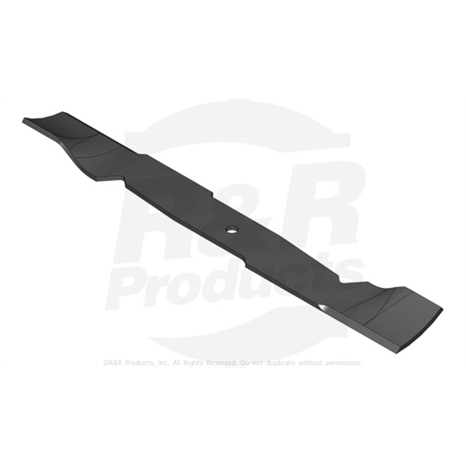 Mower blade - 24.5 in high-flow