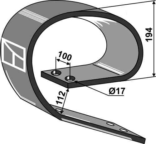 Bladveer - 150x14