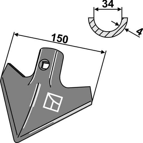 Schoffel passend voor Hatzenbichler 1911010002 - 9421