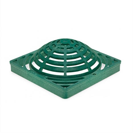 Rain bird 9 in square atrium grate - green