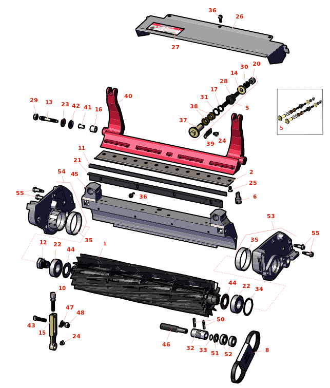 Toro Greensmaster eFlex 2100 Reel & Bedknife