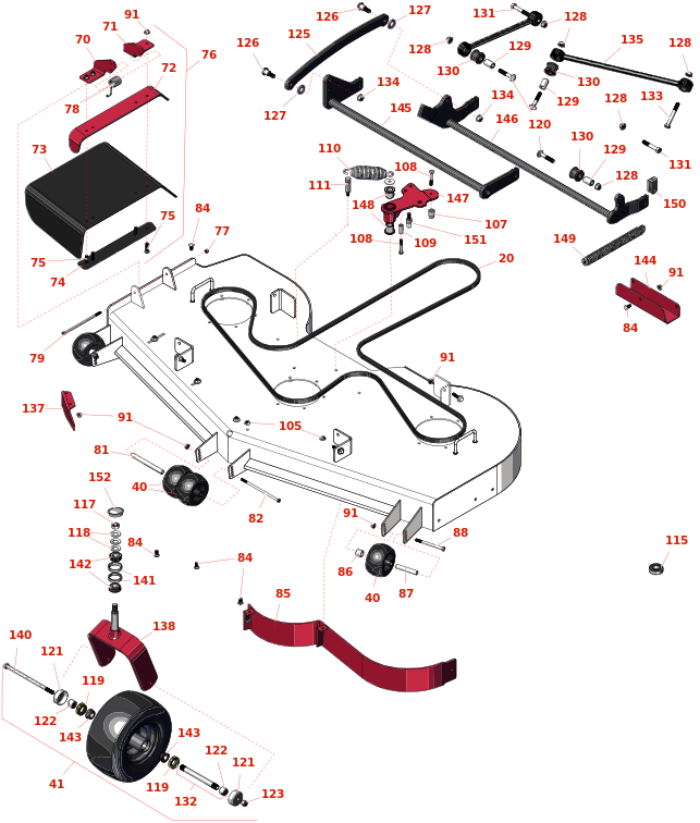 Toro Z Master Professional 5000 60in Rotary Deck