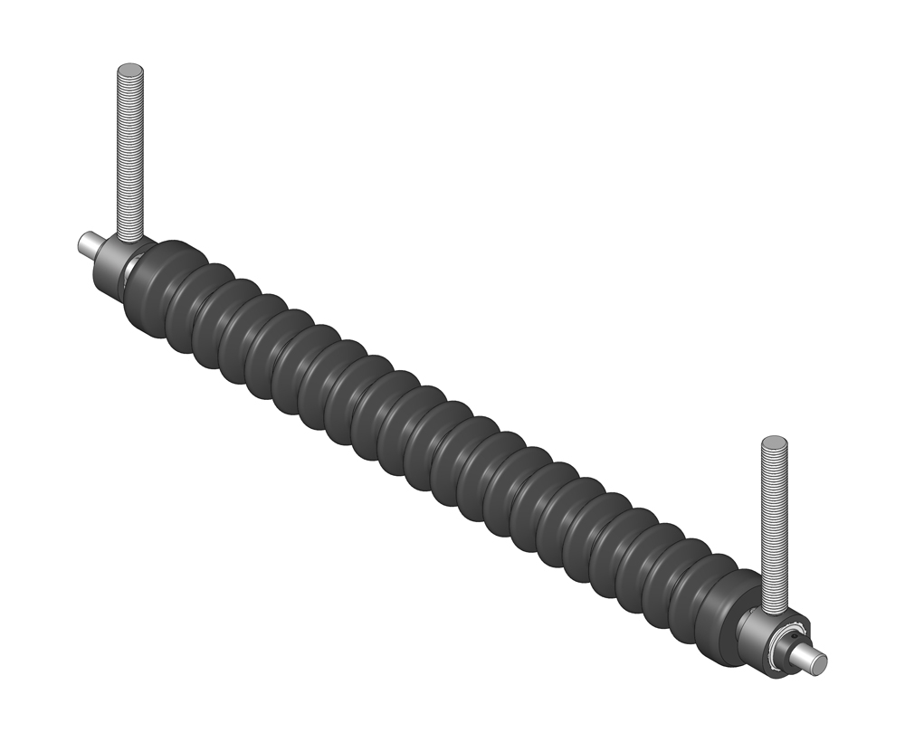 Minuteman rear grooved roller system