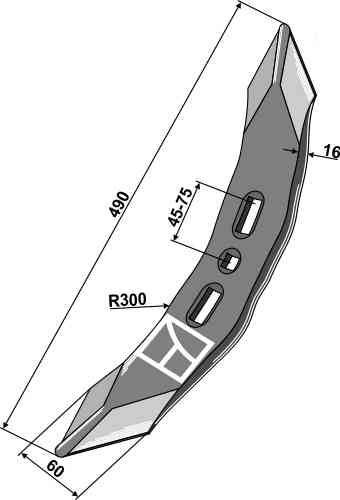 Point fitting for Köckerling Vario 506008