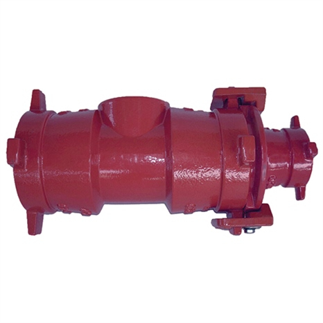 Leemco reducer - 6 x 4 bell x bell (concentric)