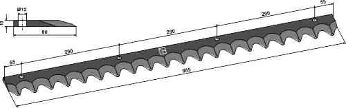 Knives fitting for Keenan 704229