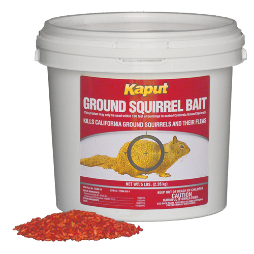 Kaput ground squirrel bait - 5 lbs