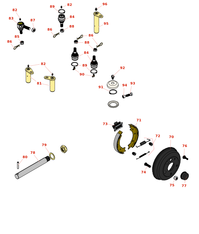 Toro Groundsmaster 360 Wheel & Brake`