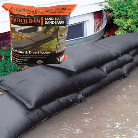 Quick dam flood bags - 12" x 24" - 2/bag