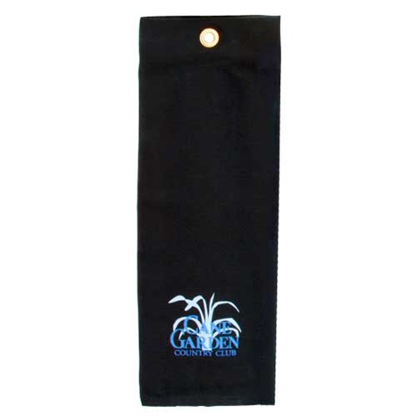 Personalized cotton tee towel - black (12)