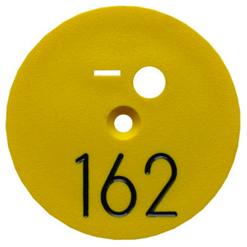 Sprinkler cap yardage marker - 1 number