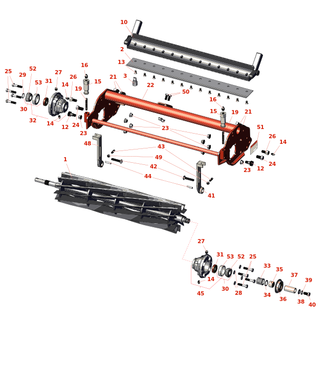 Jacobsen Eclipse 122F Reel & Bedknife