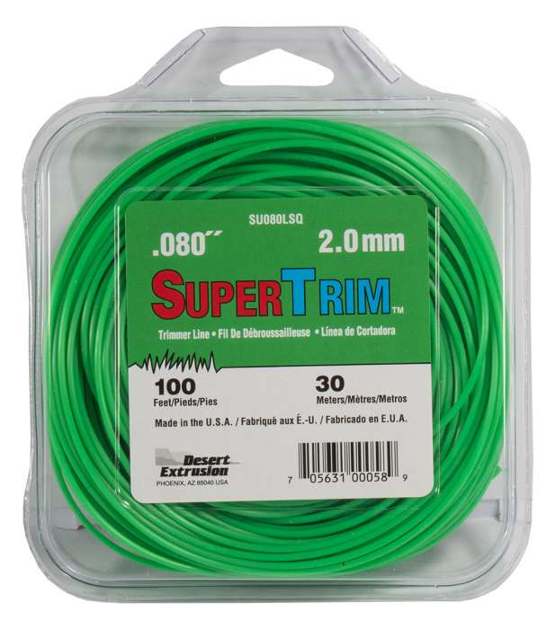 Trimmer line supertrim™ green large loop .080" / 2.0mm