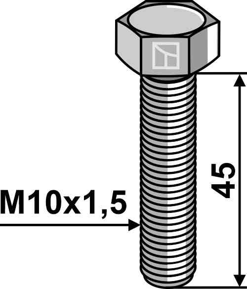 Sechskantschraube M10 ohne Mutter