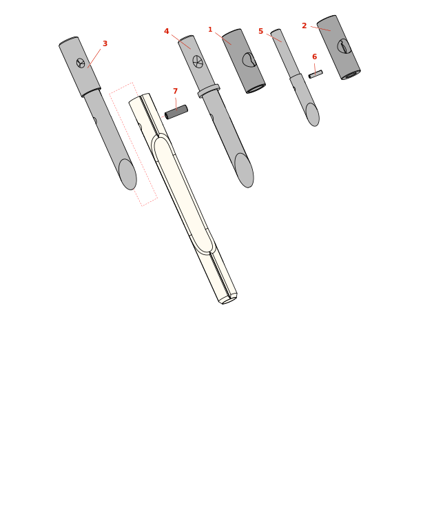 Redexim Verti-Drain Tine Parts