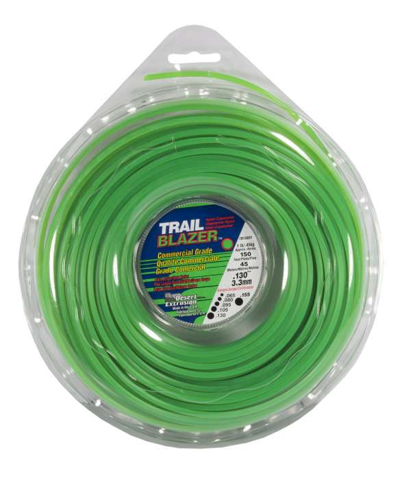 Trimmer line trailblazer™ round green .130" / 3.3mm