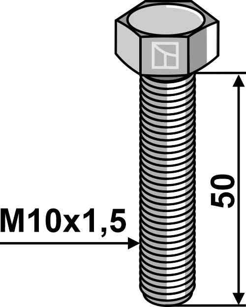 Sechskantschraube M10 ohne Mutter