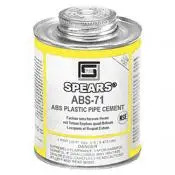 ABS-71 Yellow/Milky Medium Body ABS Cement