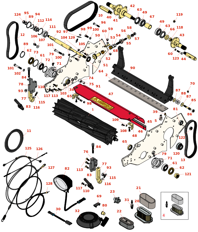 Toro Greensmaster 1010 Reel & Bedknife