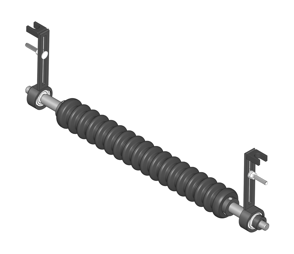 Minuteman front grooved roller system