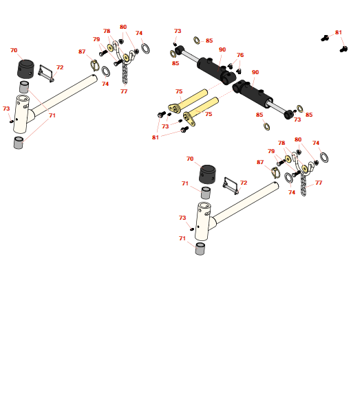 Toro Reelmaster 3555-D Traction Unit